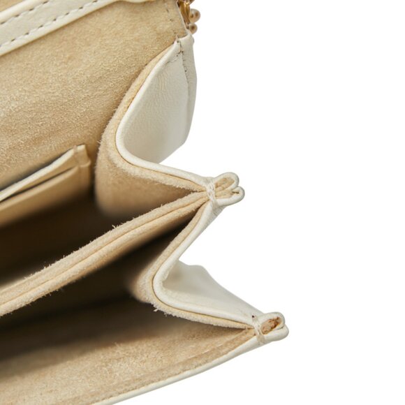 CHRISTIAN DIOR White Leather Shoulder Bag - Picture 9 of 13